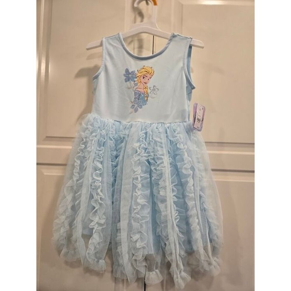 Disney Frozen Elsa Dress - Light Blue - Girls size 3T - NEW